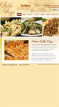 Mobile Screenshot of petersbellapizza.com